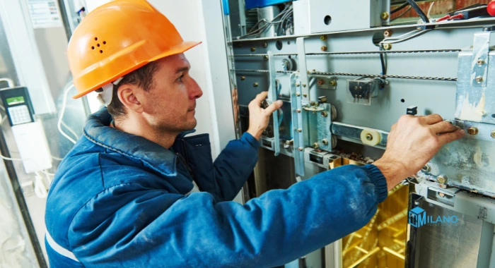 Elevator shaft construction for Islamabad building
