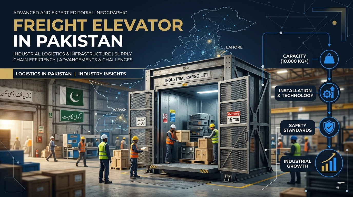 Freight Elevator in Pakistan Price Capacity Industry Uses