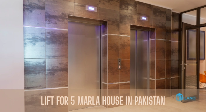 Lift for 5 Marla House in Pakistan